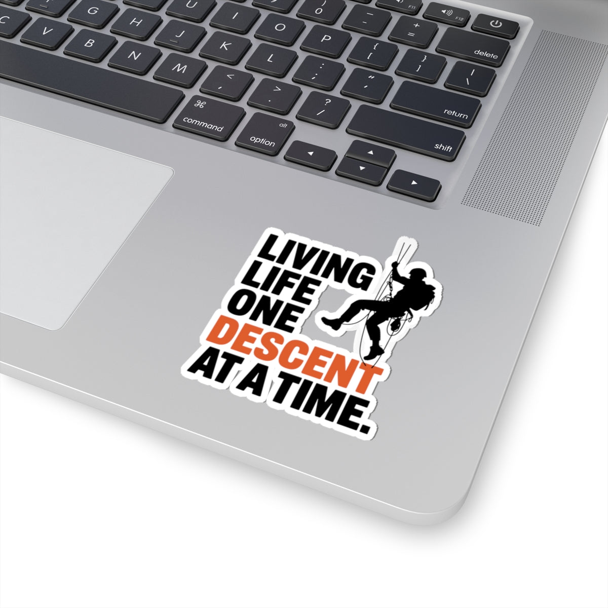 Rope Access Technician Sticker - One Descent Vinyl Decal for Climbers & Technicians