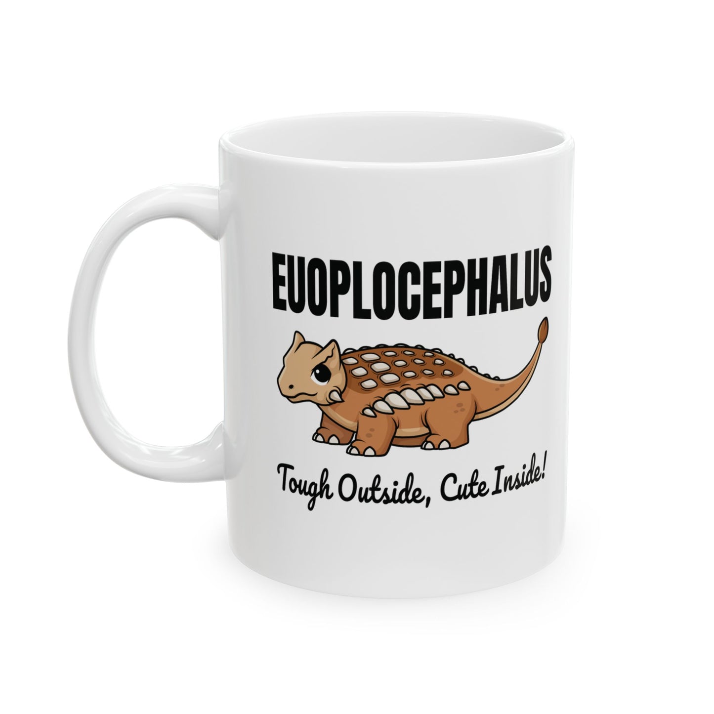 Dinosaur Fossil Mug - Euoplocephalus, Armored - Dino Gift