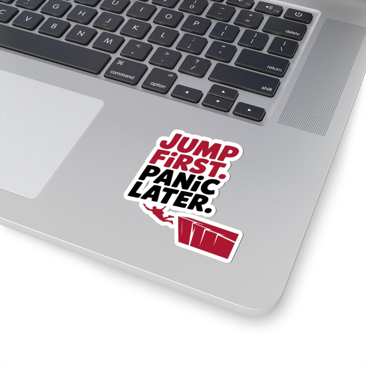 BASE Jumping Sticker – Funny Cliff Jump Decal for Extreme Sports Lovers Adrenaline Junkies