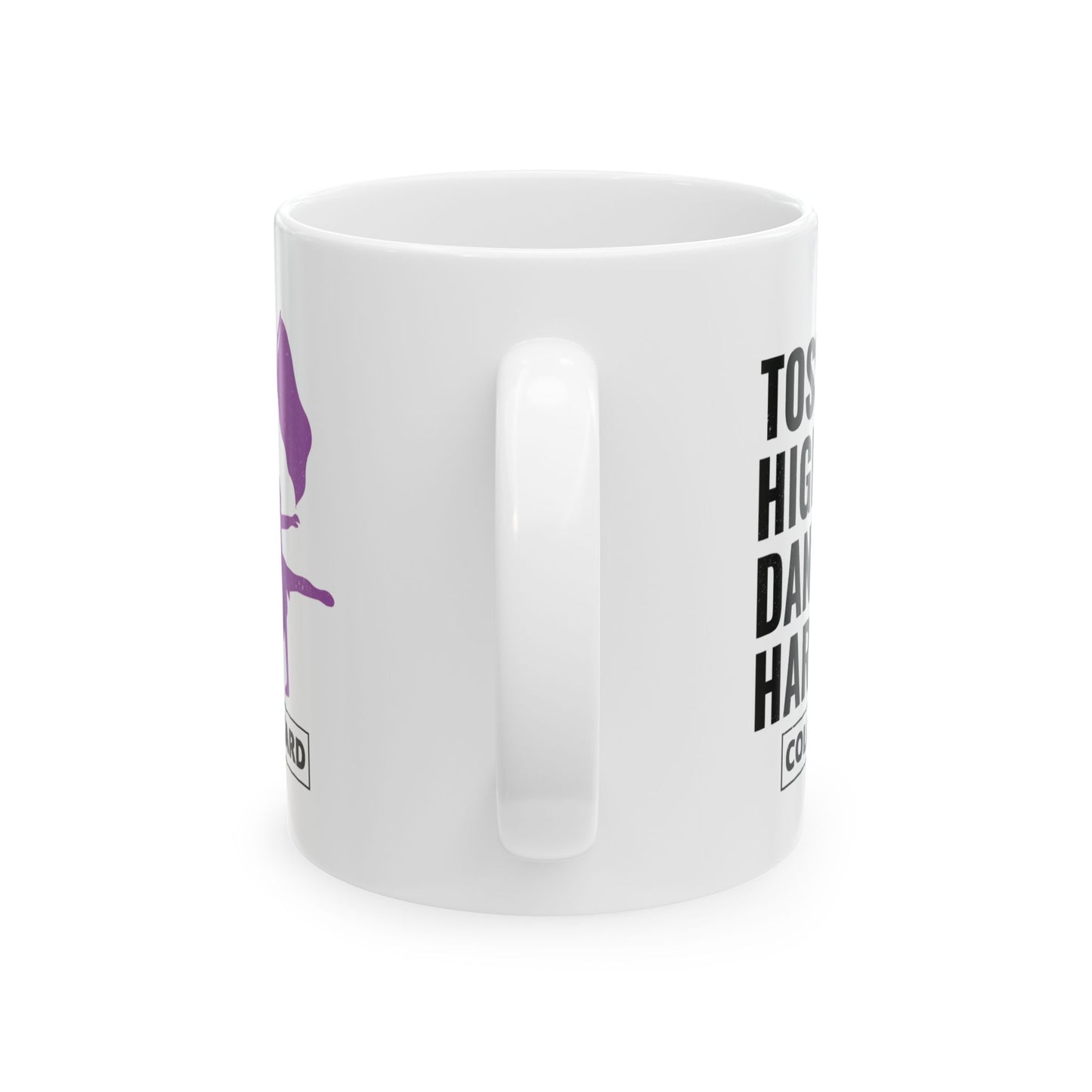 Color Guard Mug - Toss Dance Design for Performers & Enthusiasts