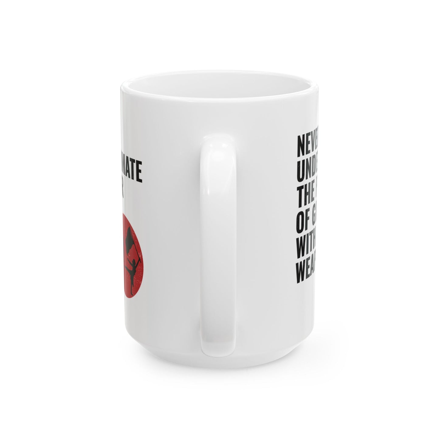 Color Guard Mug - Empowered Girls Design for Performers & Fans