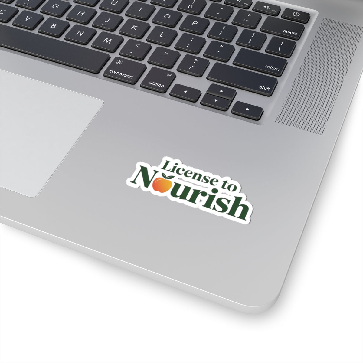 Empowering Dietitian Sticker - License to Nourish Vinyl Decal for Registered Dietitians, Nutritionists