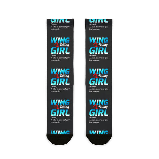 Wing Foiling Socks - Fun and Stylish Gift for Girls Who Love Foiling