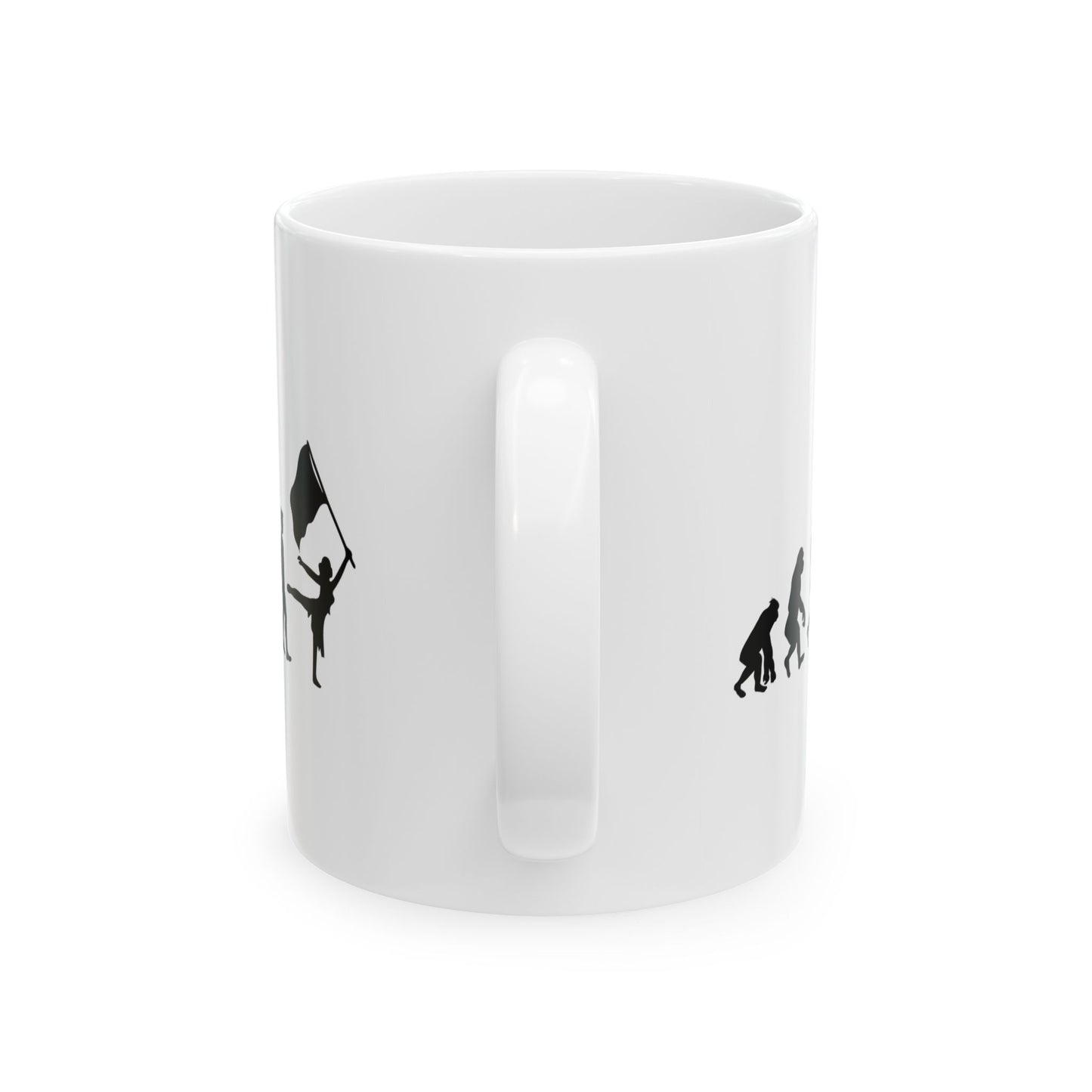 Color Guard Mug - Funny Evolution Design for Fans & Performers