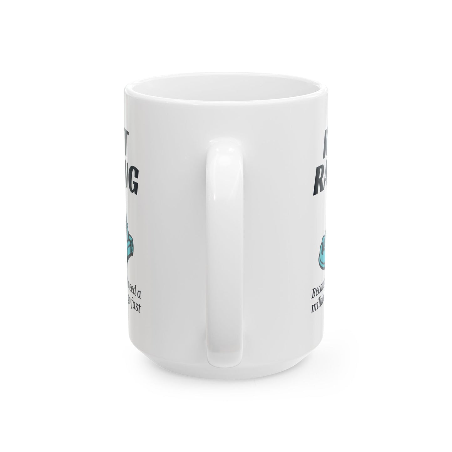 Go Kart Racing Mug - For Speed Lovers & Karting Enthusiasts