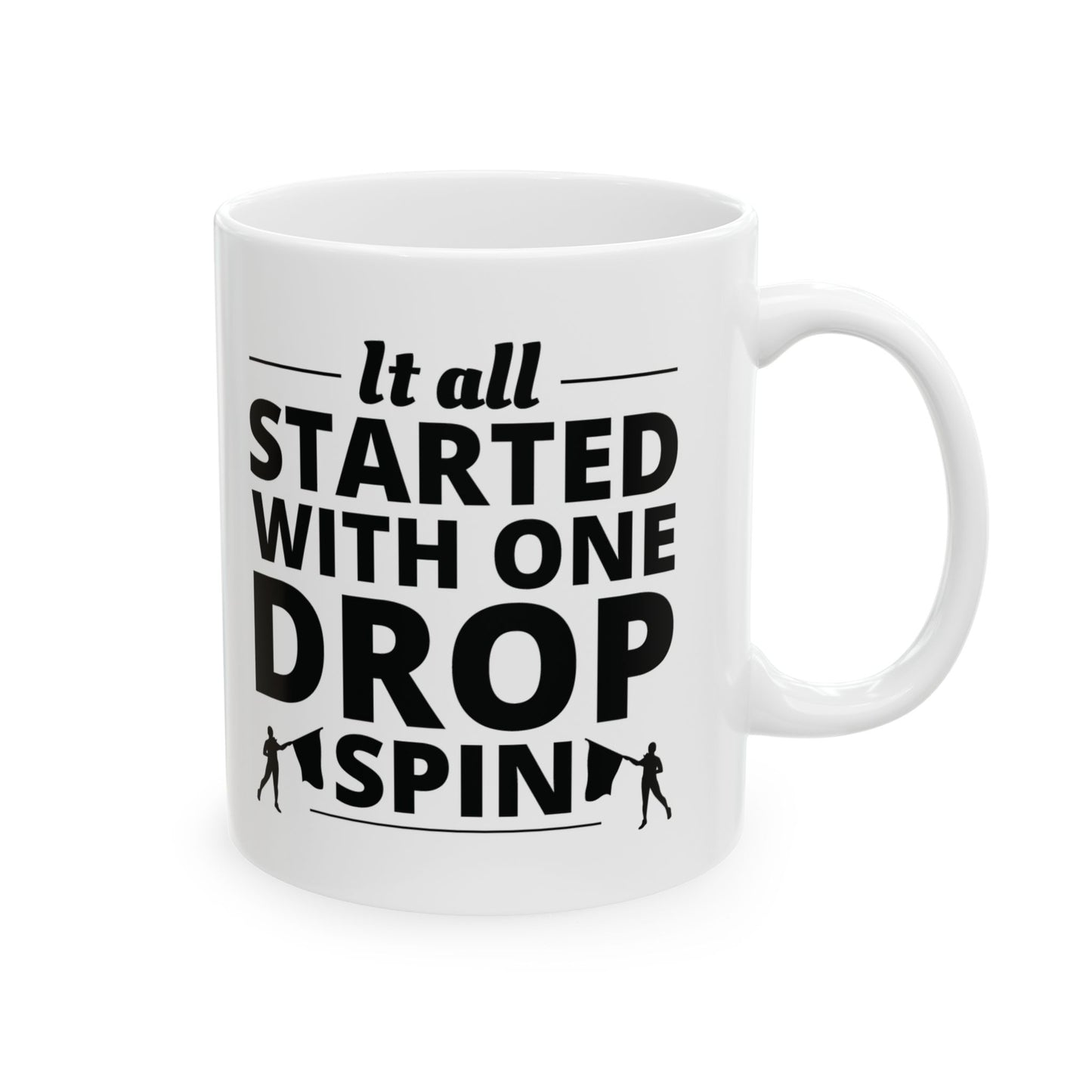 Color Guard Mug | Flag Drop Spin Team Performance Gift