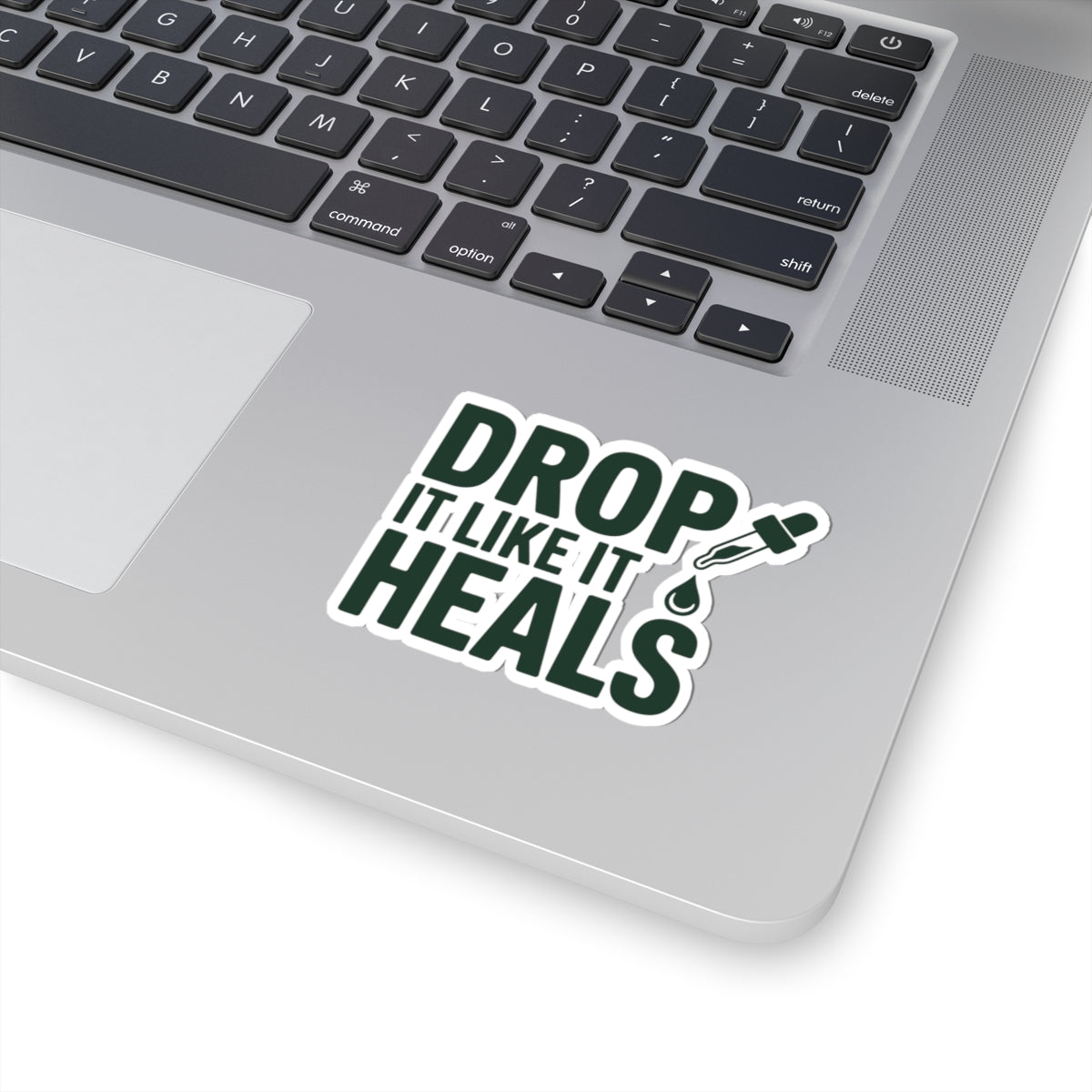 Homeopathy Healing Sticker - Drop Therapy Vinyl Decal for Homeopaths, Natural Medicine Fans