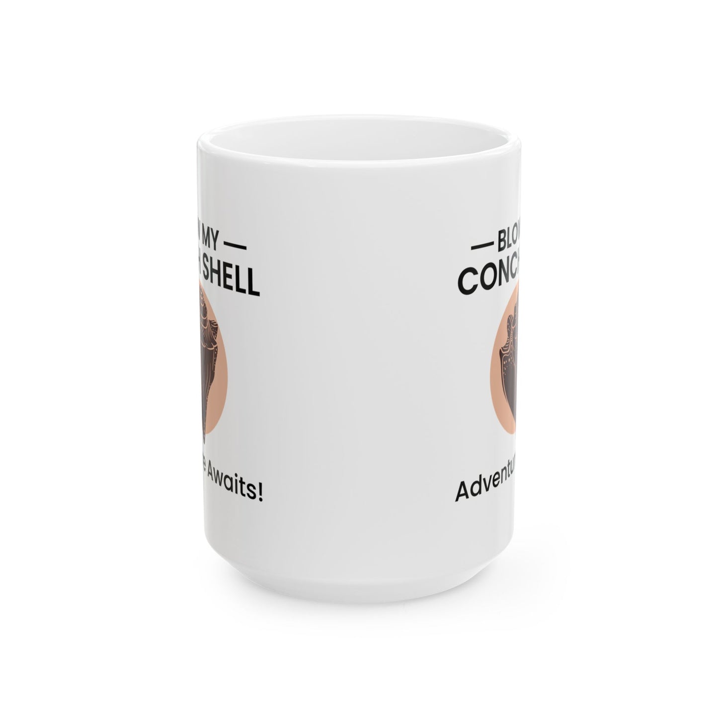 Conch Shell Mug for Adventurers and Island Explorers
