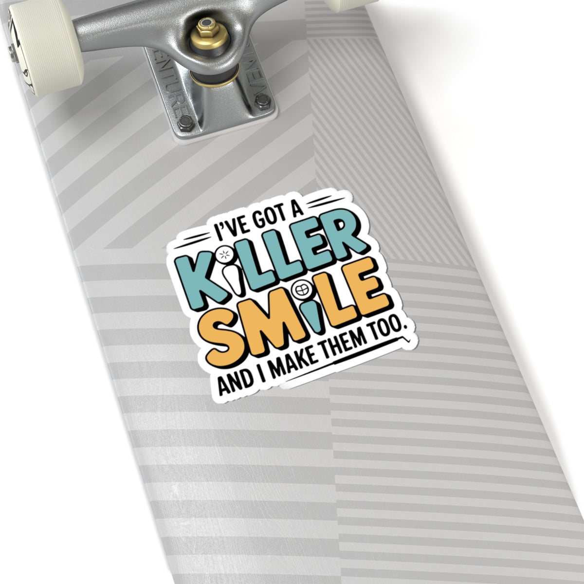 Killer Smile Maker Sticker - Dental Lab Artistry Vinyl Decal for Ceramists & Prosthetic Techs