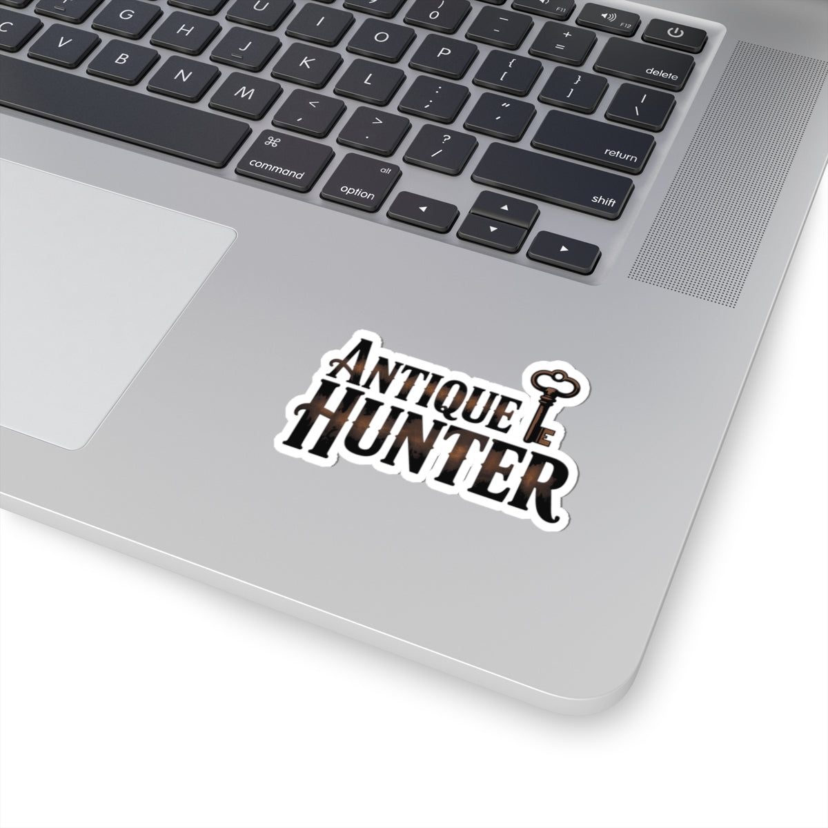 Antique & Treasure Hunter Vinyl Sticker – Retro Skeleton Key Decal for History Buffs, Collectors