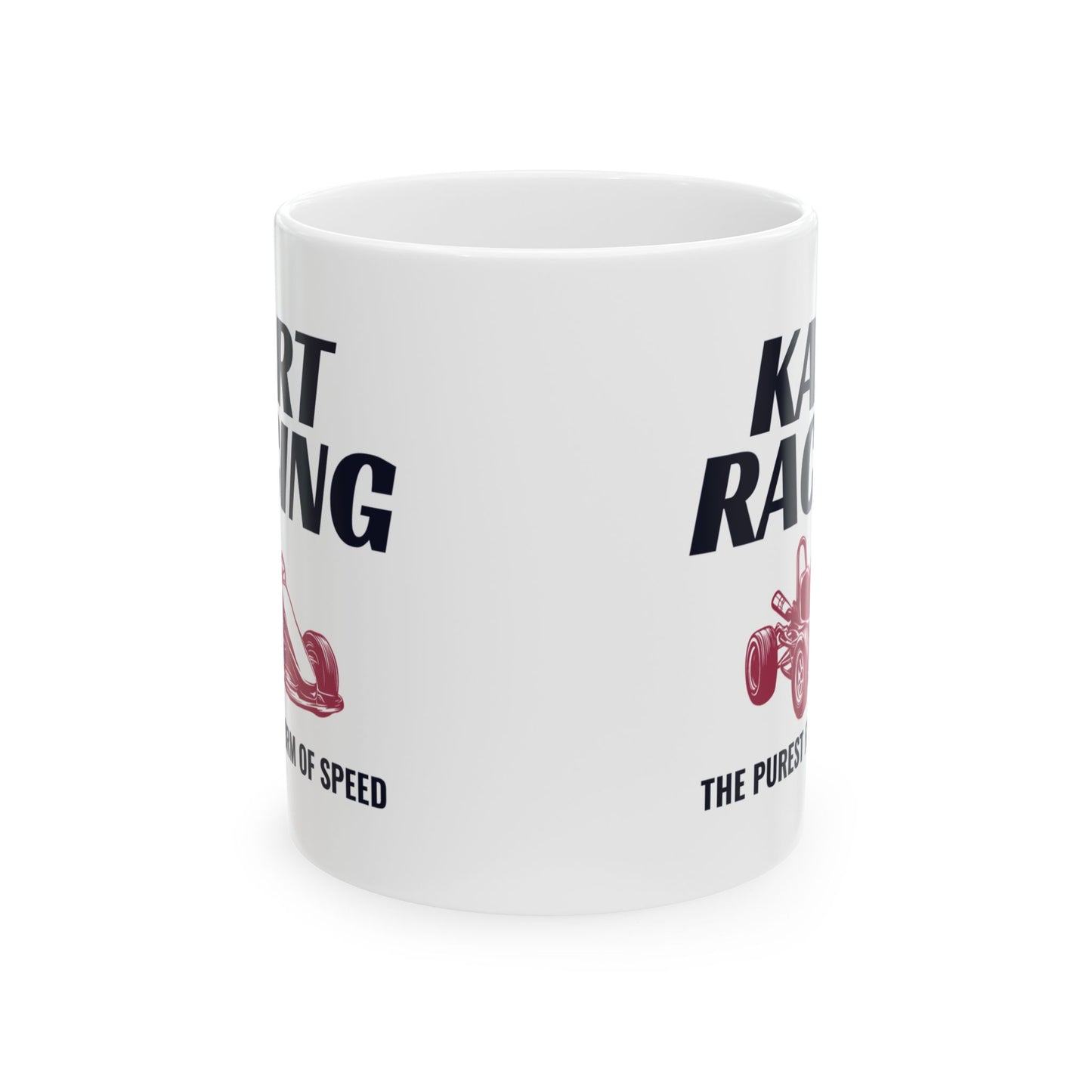 Go Kart Racing Mug - Pure Speed Design for Enthusiasts