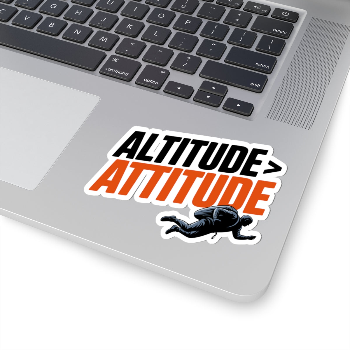BASE Jumping Sticker – Bold Freefall Quote Decal for Adrenaline Junkies Skydivers Thrill Seekers