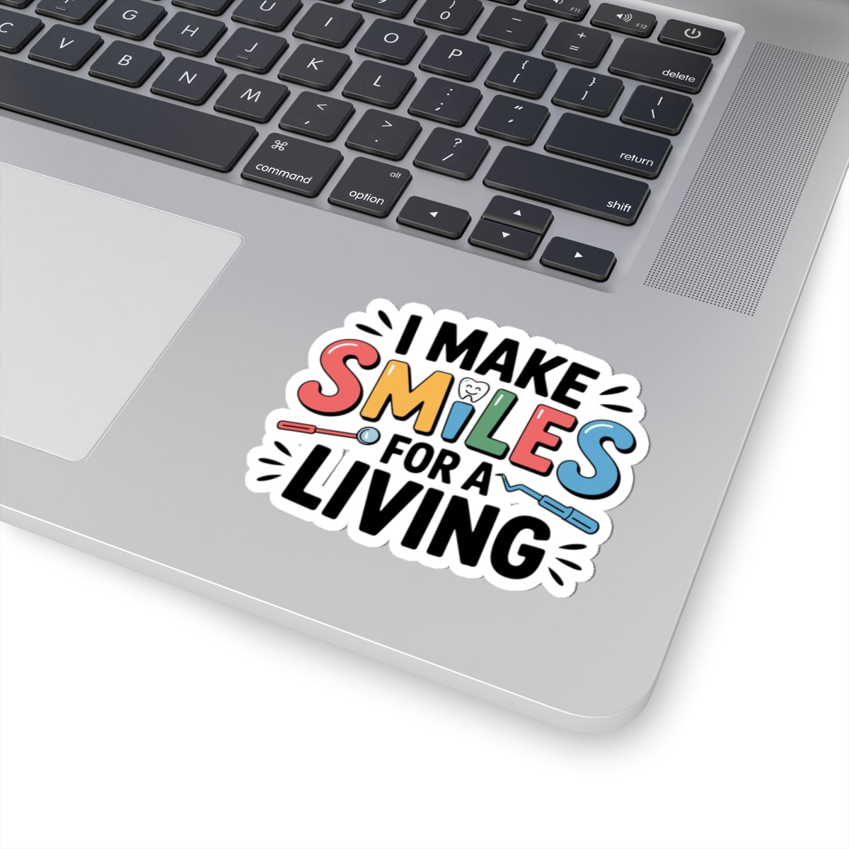 Funny Dental Lab Technician Sticker - Humorous Vinyl Decal for Dentists & Dental Professionals