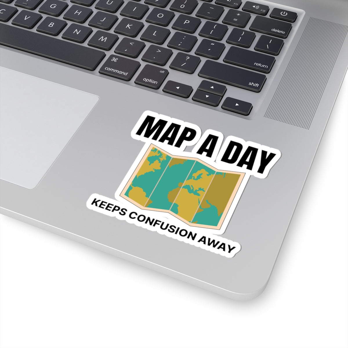 "Cartographer's Motto Sticker - Daily Mapping Vinyl Decal for GIS Professionals"