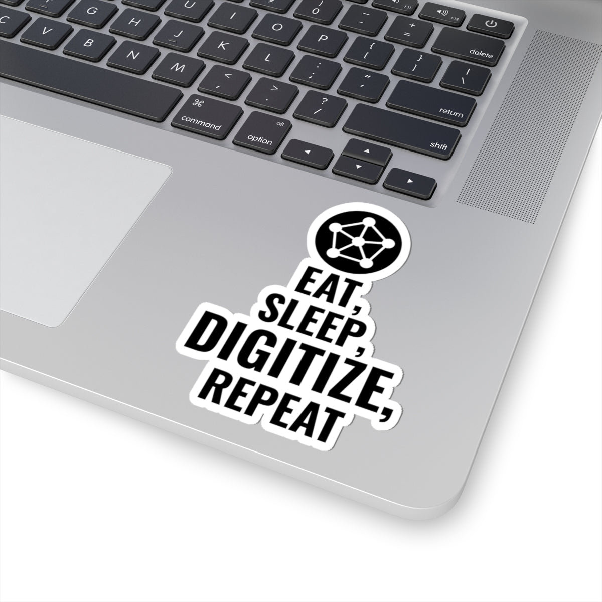 "Geeky GIS Sticker - Digitizing Humor Vinyl Decal for Cartographers & Mapping Nerds"
