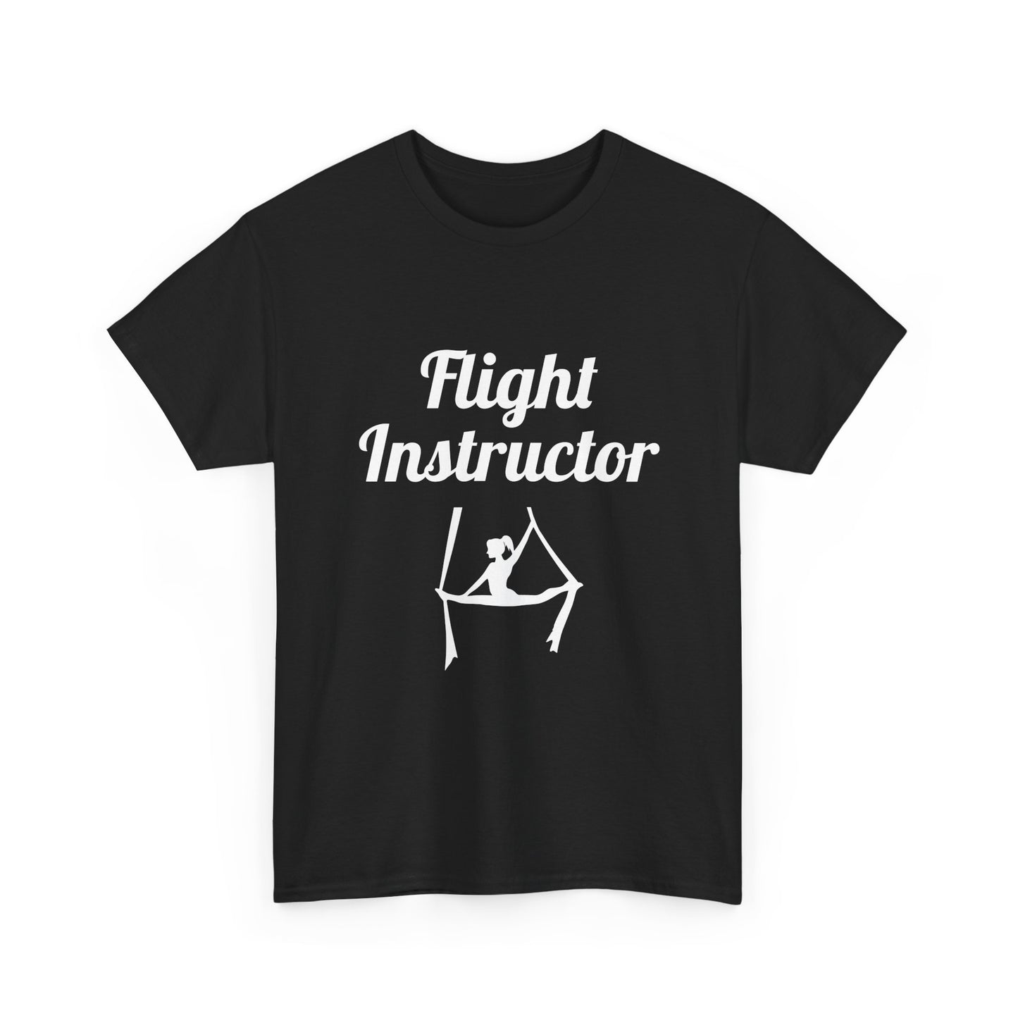 Aerial Silks T-Shirt – Funny Flight Instructor Graphic for Coaches Teachers
