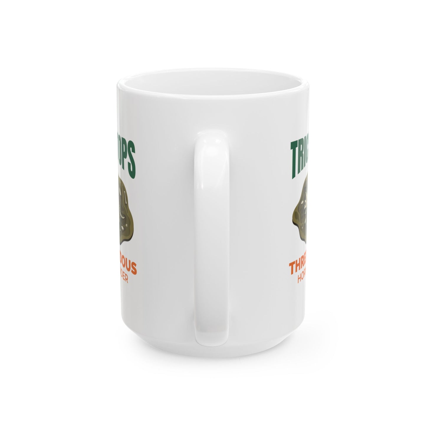 Triceratops Dinosaur Fossil Mug - Three-Mendous Horned Wonder