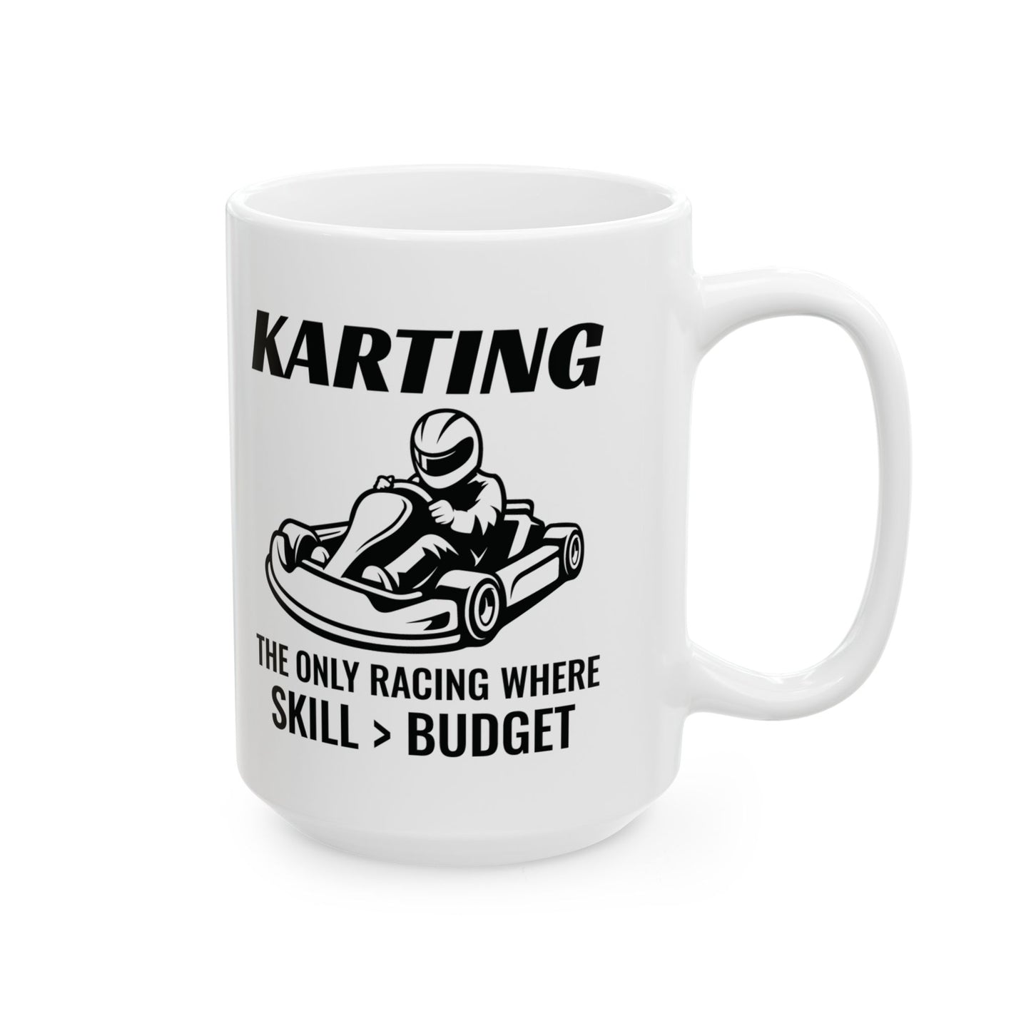 Go Kart Racing Mug - For Skillful Racers & Karting Fans