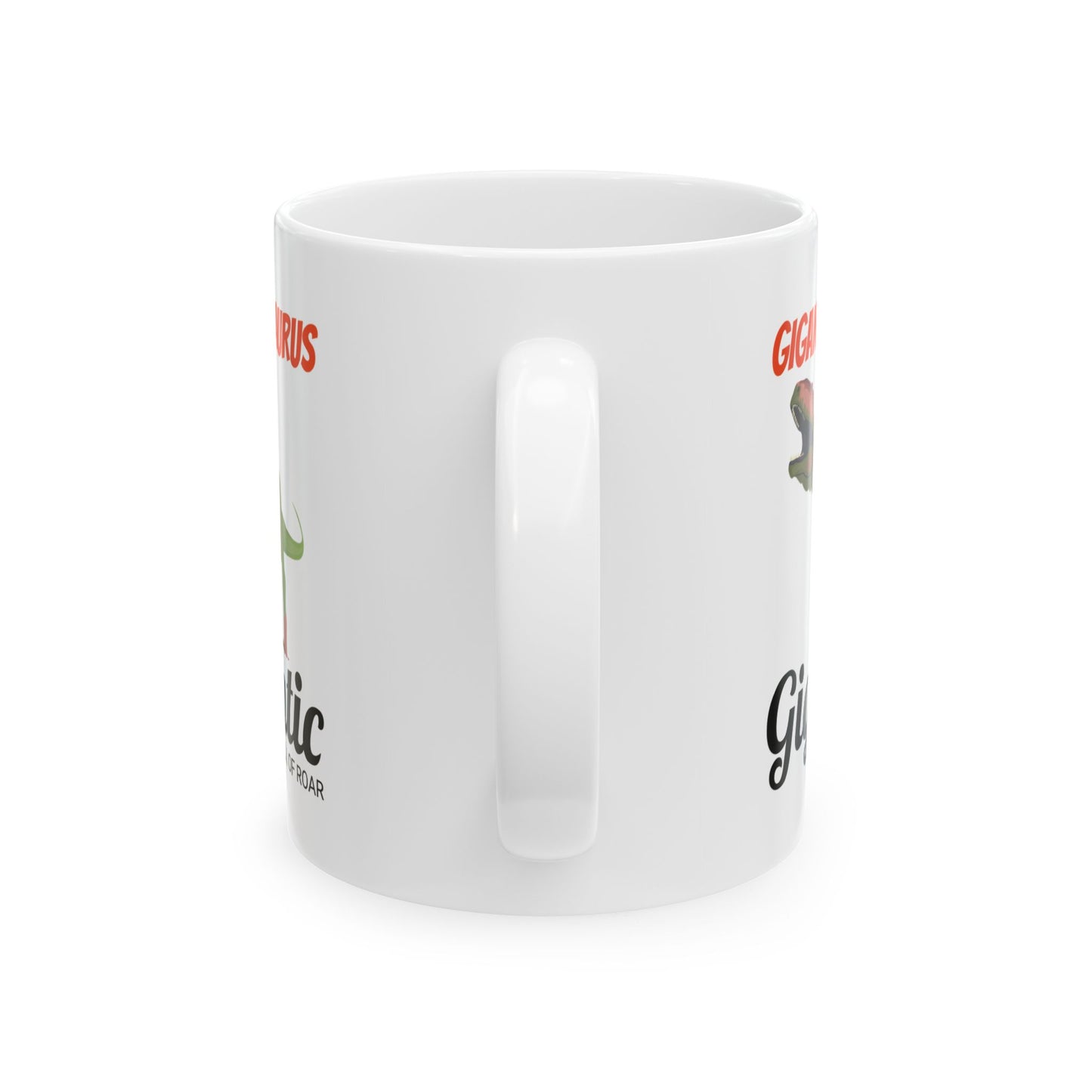 Dinosaur Fossil Mug - Giganotosaurus, Roar - Dino Gift