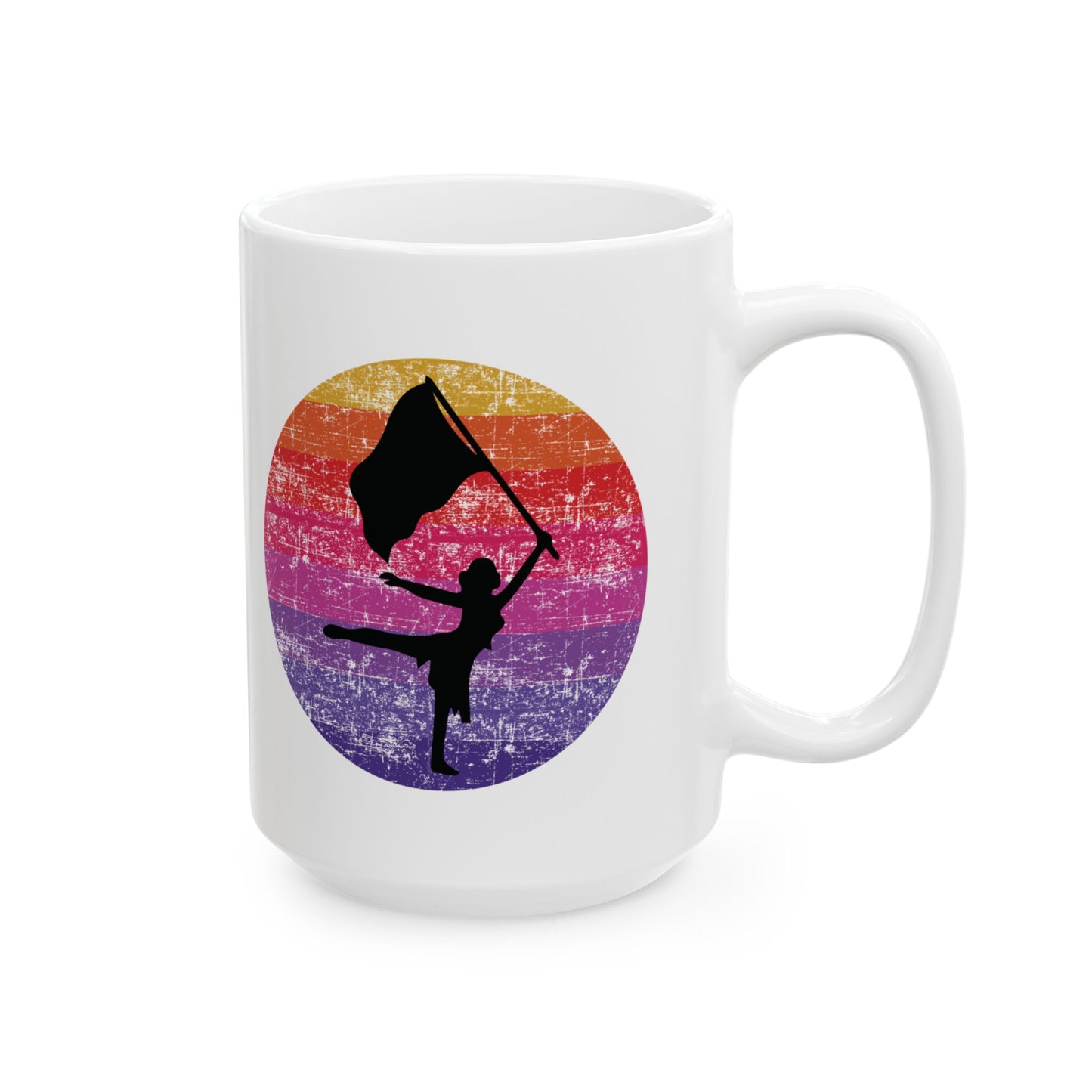 Color Guard Mug - Spin Toss Dance Perform Design for Enthusiasts