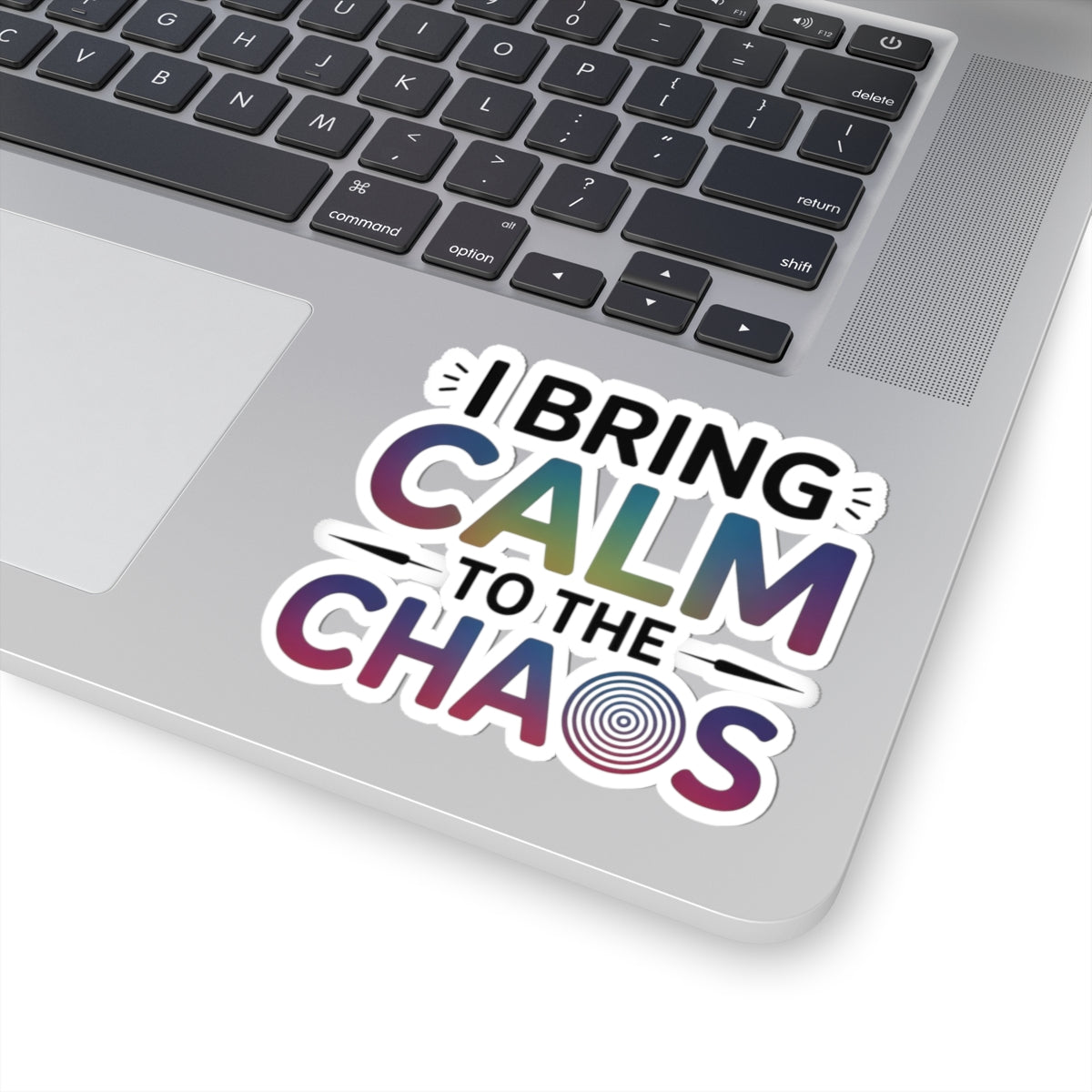 Hypnotist Peace Sticker - Chaos Calming Vinyl Decal for Hypnotists, Mental Serenity Specialists