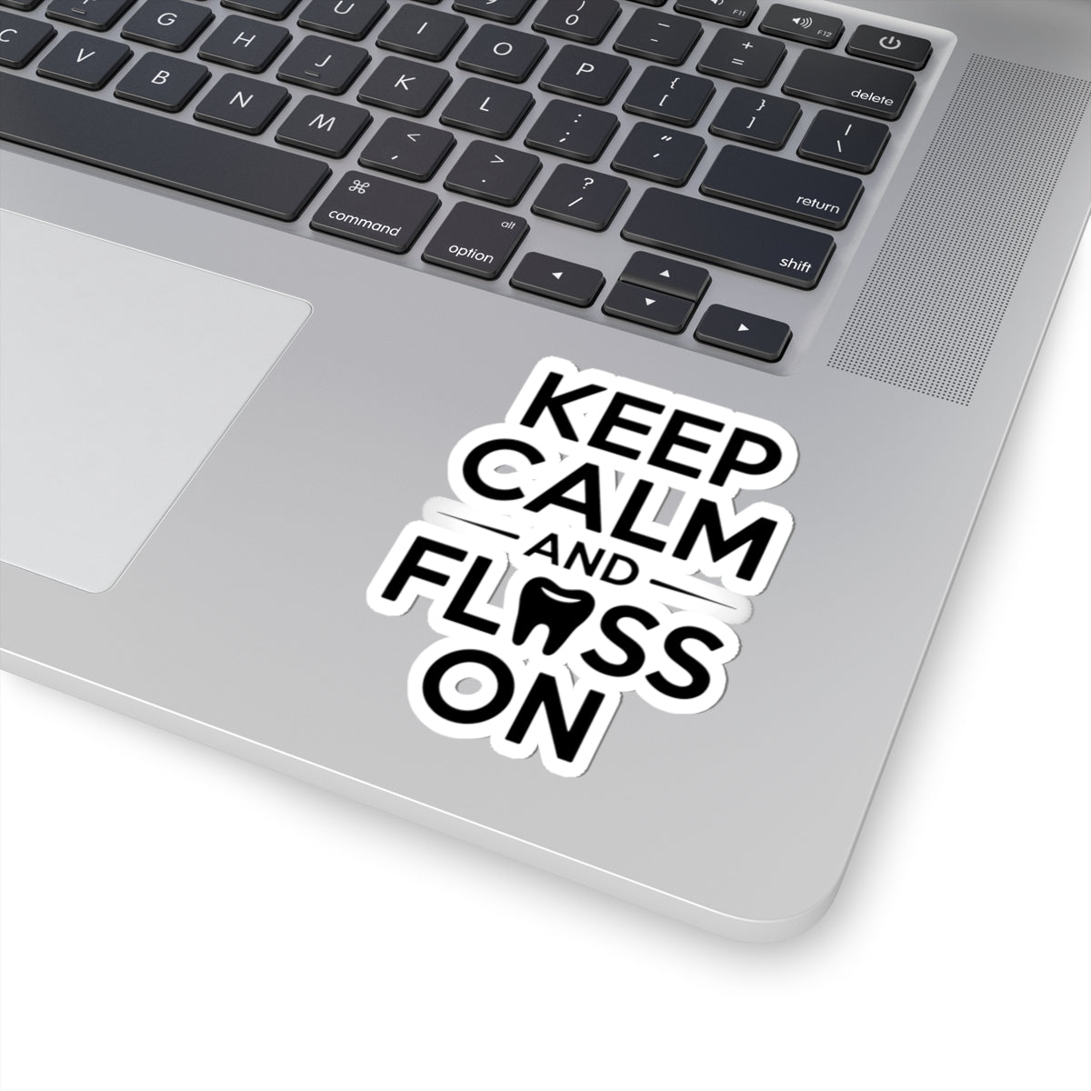 Funny Dentist Tooth Sticker - Dental Hygiene Vinyl Decal for Dentists, Hygienists & Patients