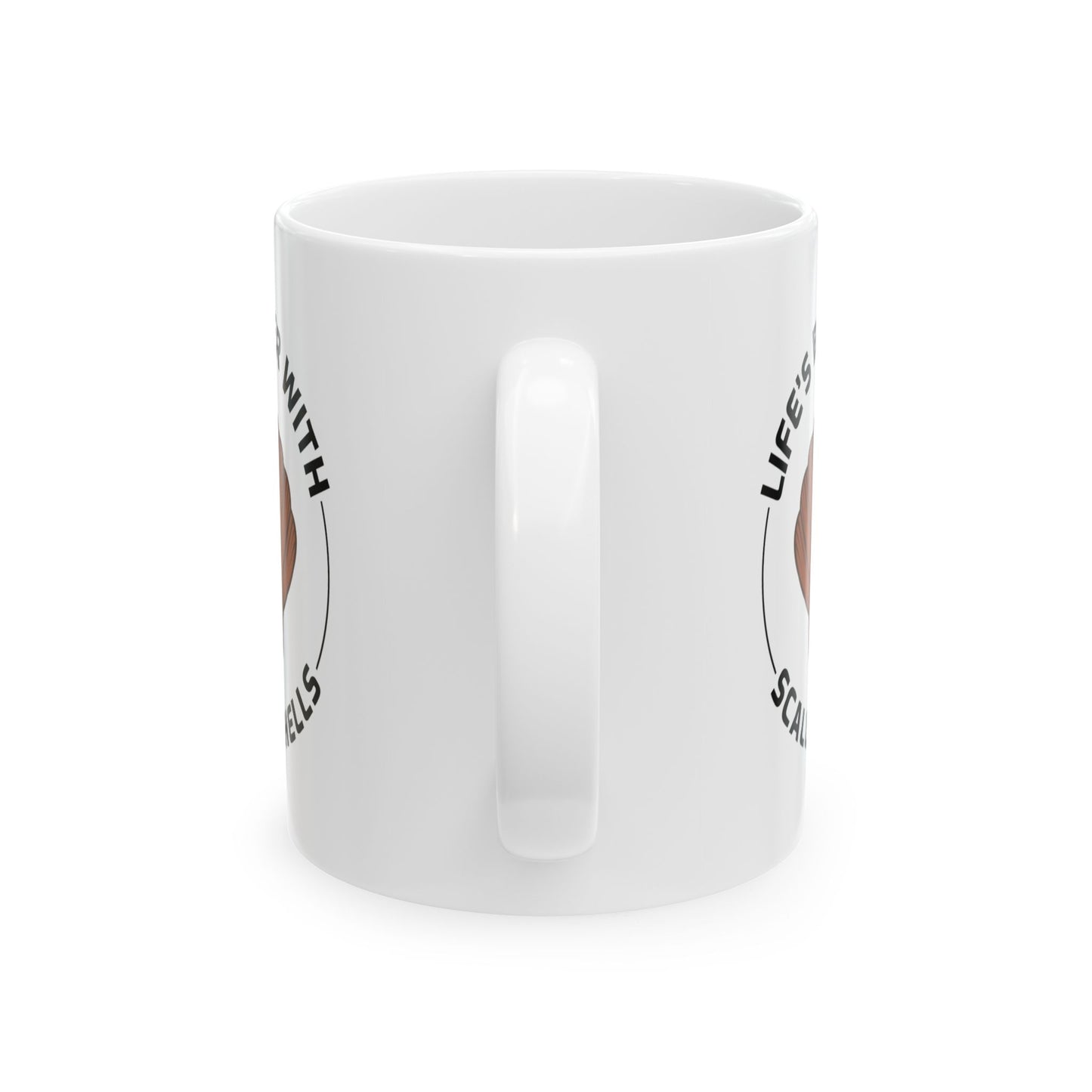 Scallop Shell Mug, Ocean Lover, Beach Life Gift