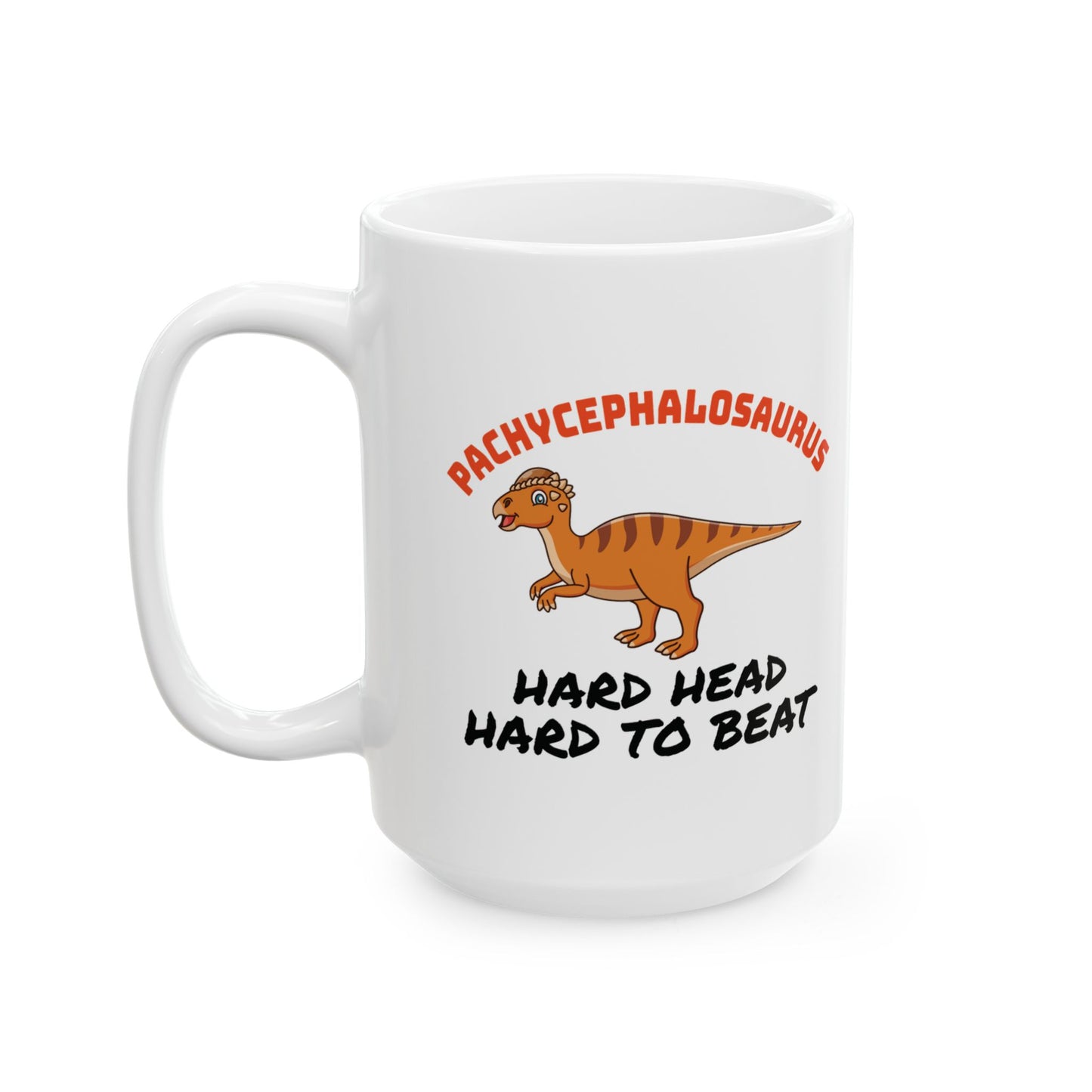 Dinosaur Fossil Mug - Pachycephalosaurus, Dome - Dino Humor Mug