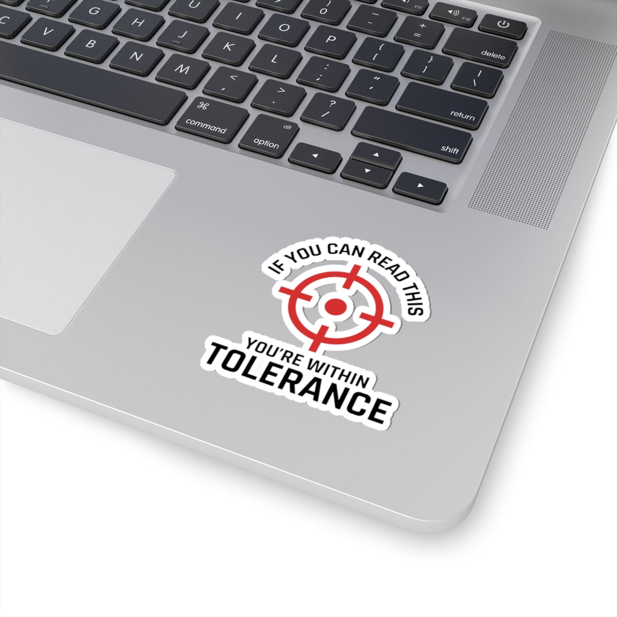 Precision Pro Sticker - Surveyor's Tolerance Vinyl Decal for Field Crews