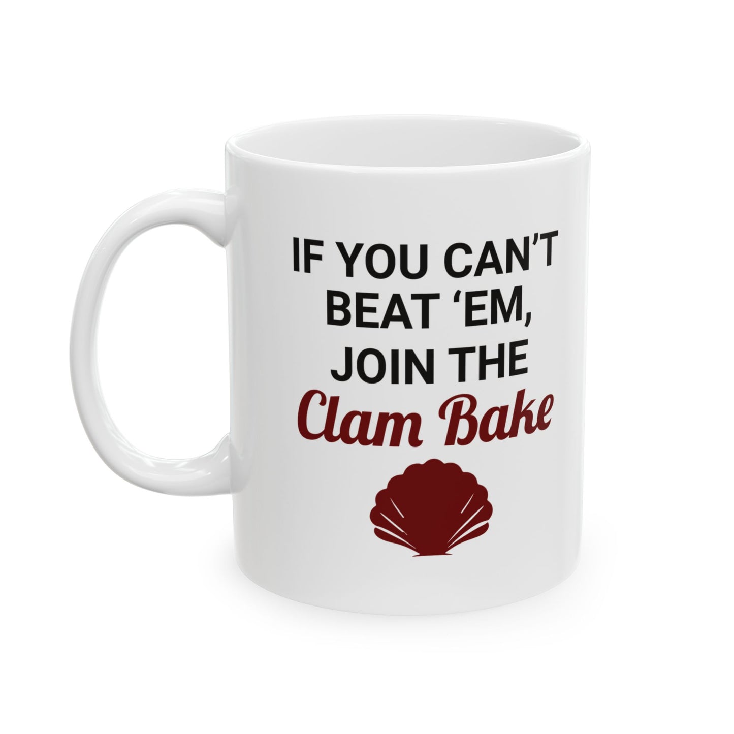Clam Bake Mug, Funny Foodie, Seafood Lover Gift
