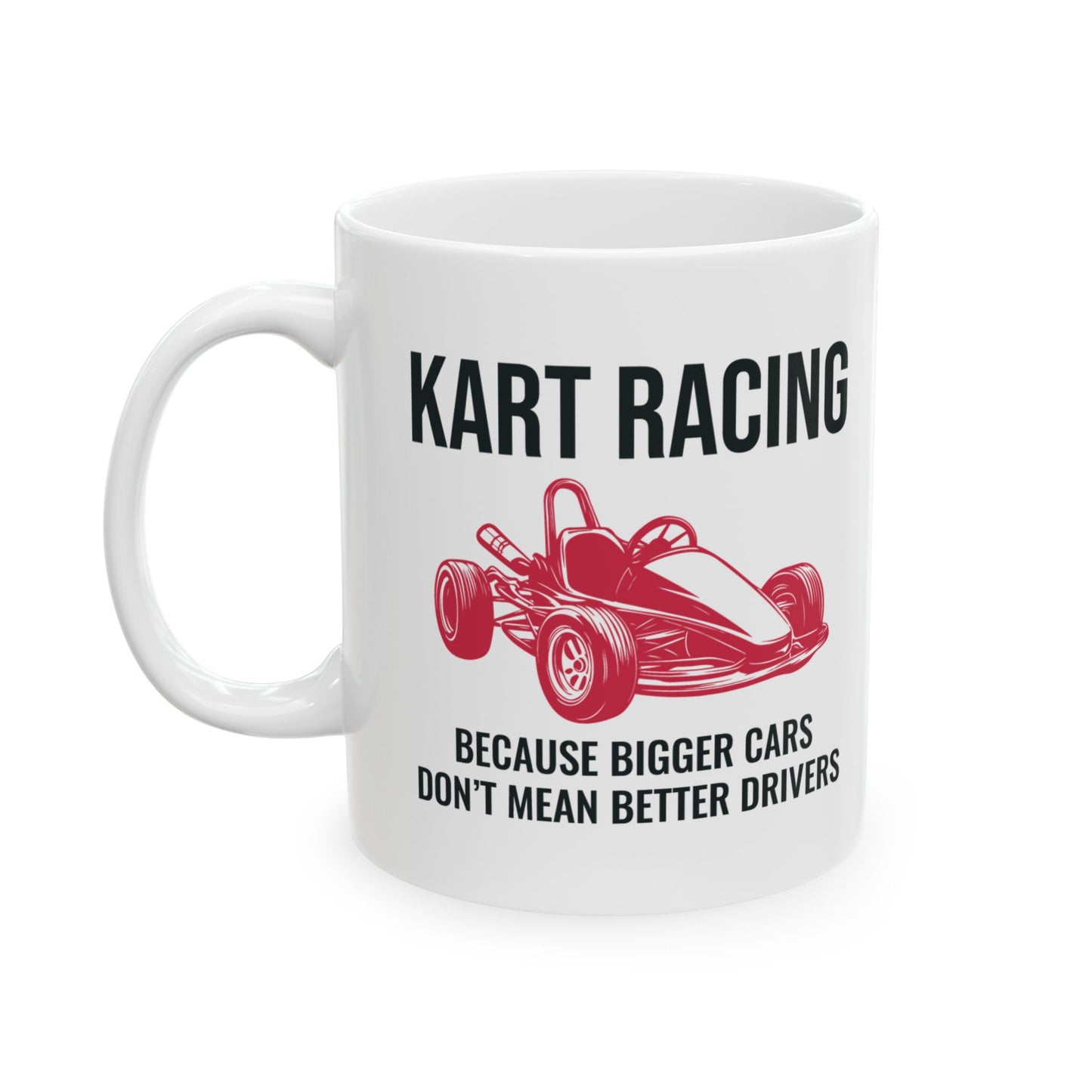 Go Kart Racing Mug For Speed Enthusiasts Karting Fans Driver Gift