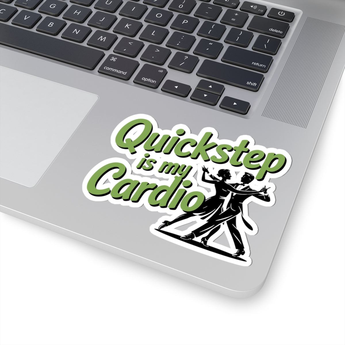 Quickstep Fitness Sticker - Dance Cardio Vinyl Decal for Active Dancers, Ballroom Enthusiasts