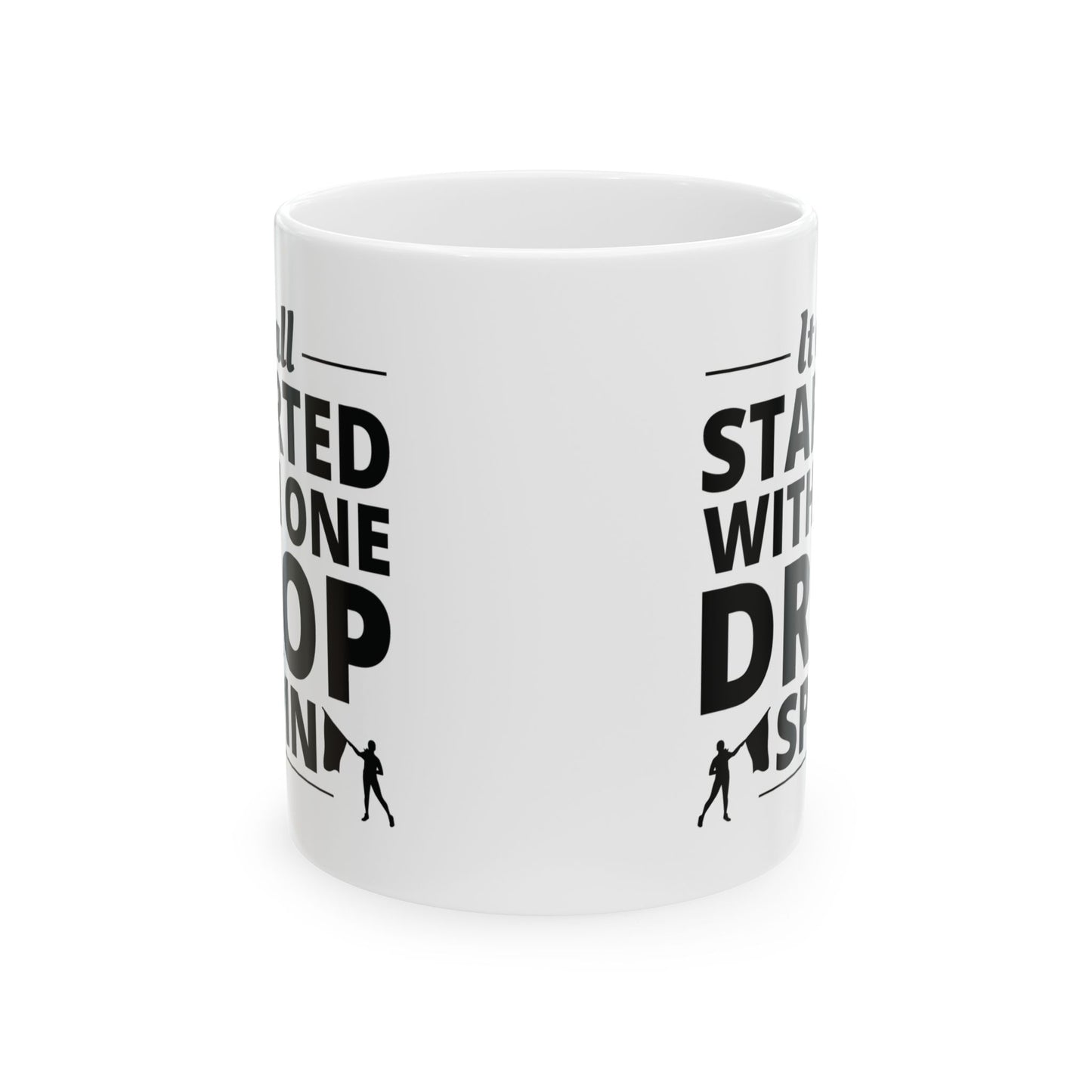 Color Guard Mug | Flag Drop Spin Team Performance Gift