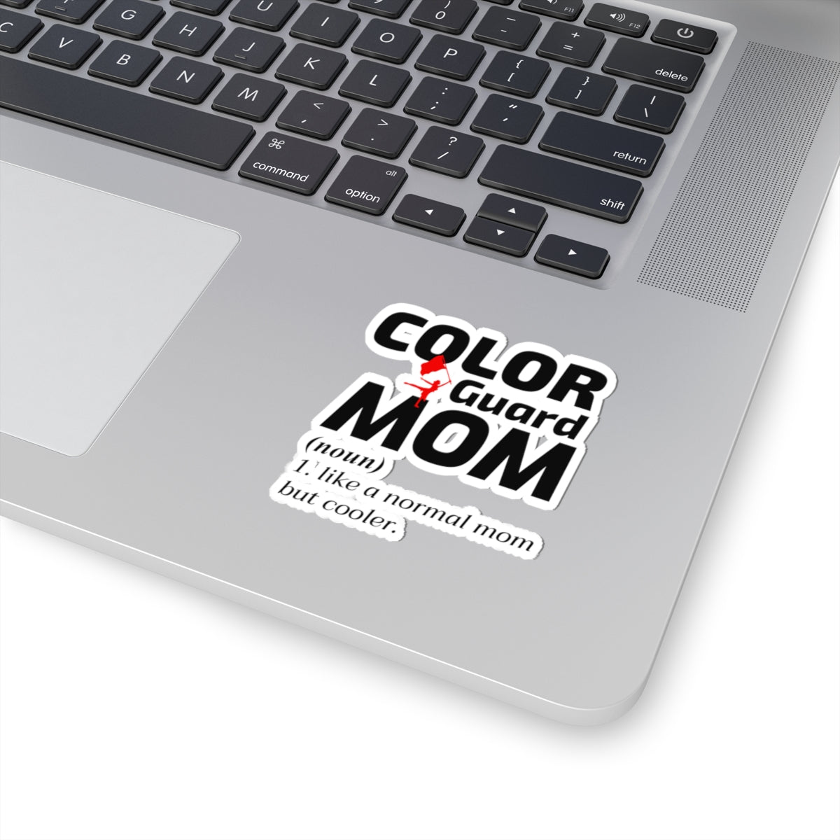 Color Guard Sticker Vinyl – Fun Design for Proud Color Guard Moms