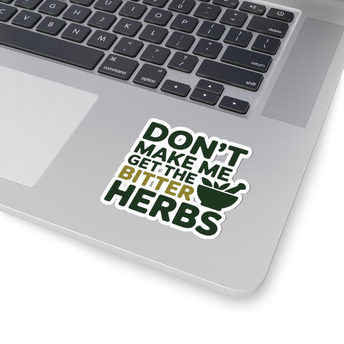 Herbalist Humor Sticker - Bitter Remedies Vinyl Decal for Herbalists, Plant Medicine Practitioners