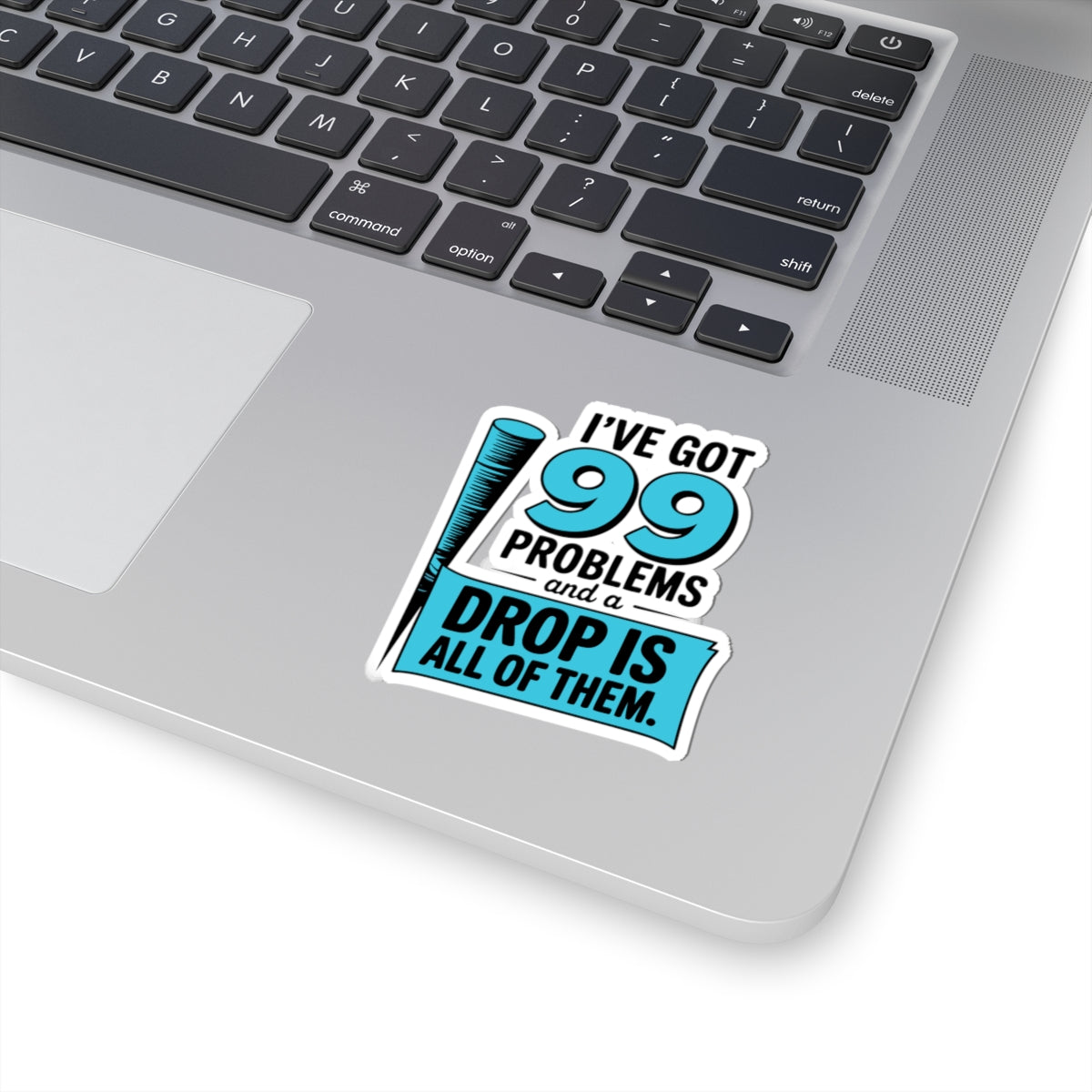 Baton Twirling Sticker – Hilarious Drop Humor Decal for Competitive Twirlers & Majorette Athletes
