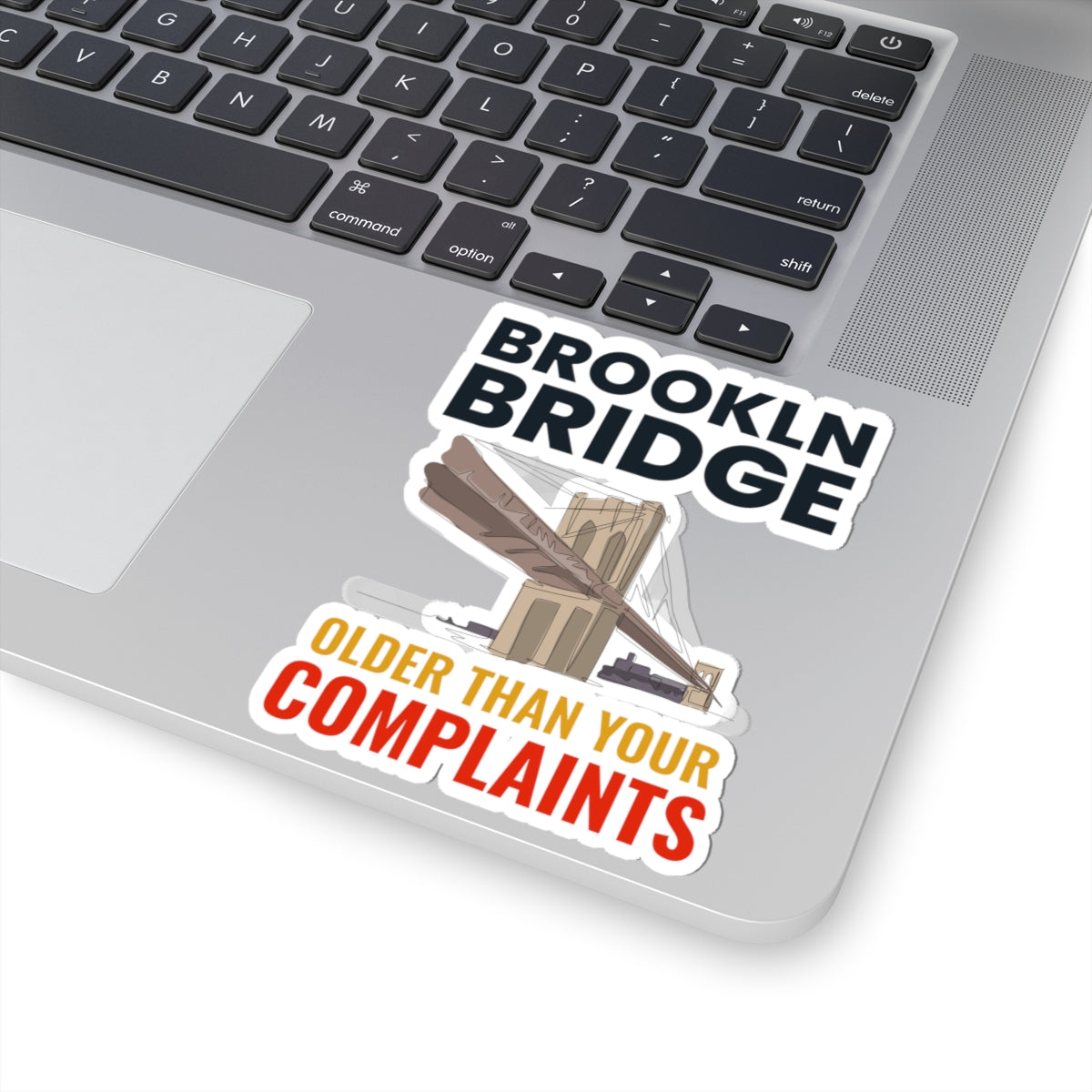 Brooklyn Bridge New York Sticker - NYC Landmark Vinyl Decal for Urban Explorers and City Lovers