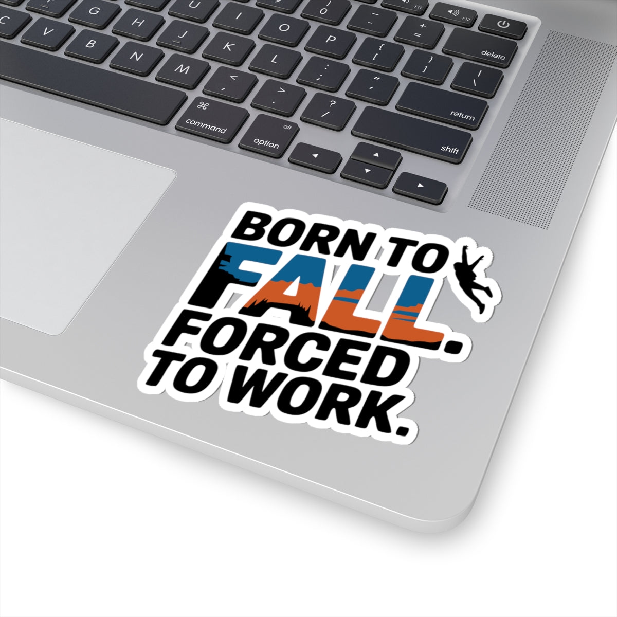 BASE Jumping Sticker – Funny Freefall Lifestyle Quote Decal for Extreme Sports Fans Adrenaline Junkies