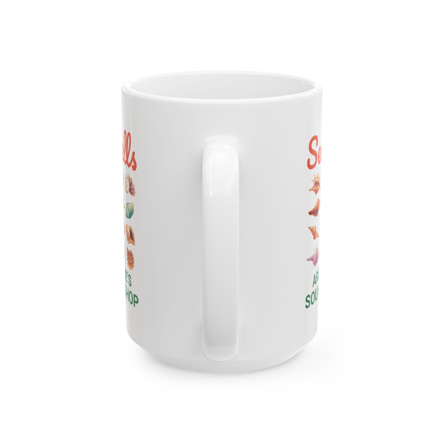 Seashell Collector Mug - Nature's Souvenir Shop Design