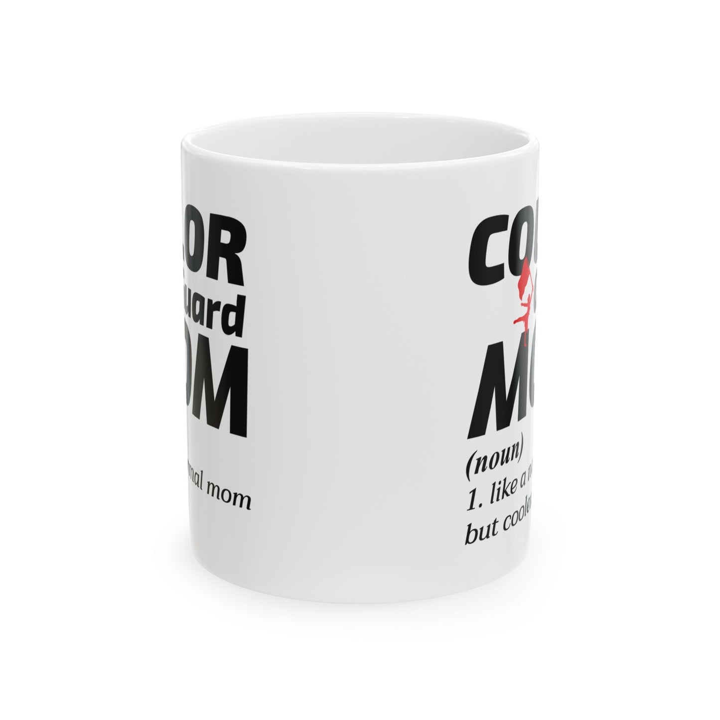 Color Guard Mom Mug | Marching Band Parent Performance Gift Coach Dancing