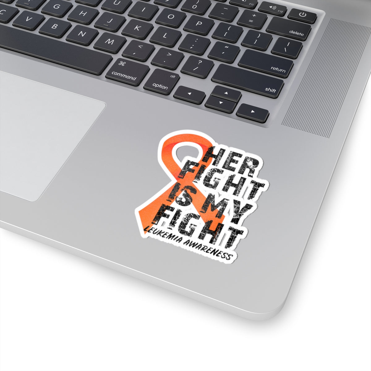 Empowering Leukemia Awareness Sticker - Her Fight Vinyl Decal for Family, Friends, and Supporters