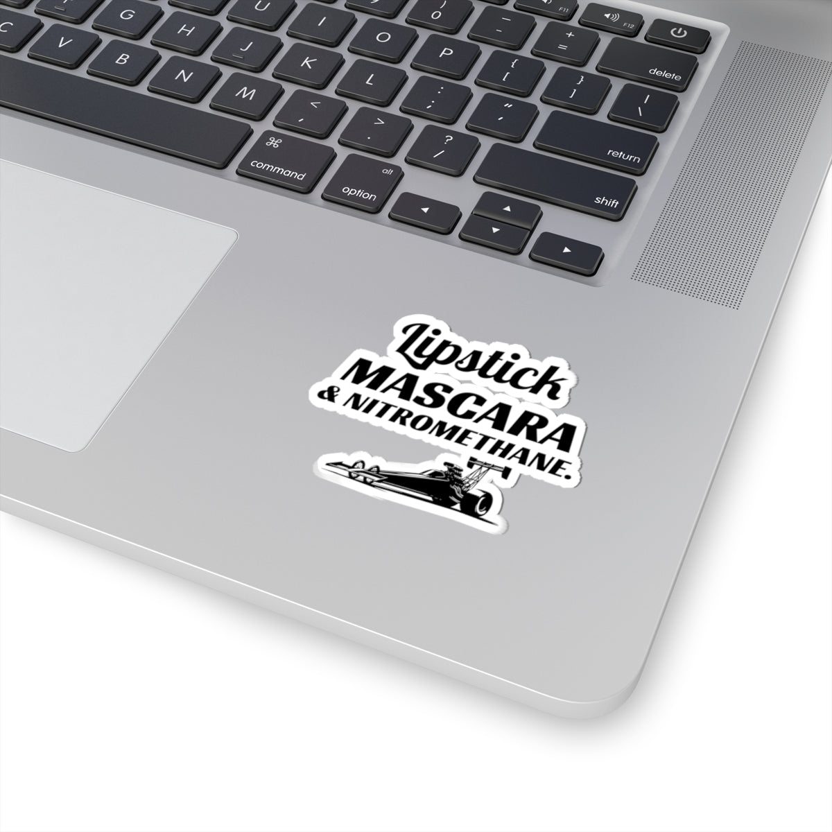 Dragster Drag Racing Girl Sticker Vinyl - Nitro and Speed Decal for Motorsport Ladies