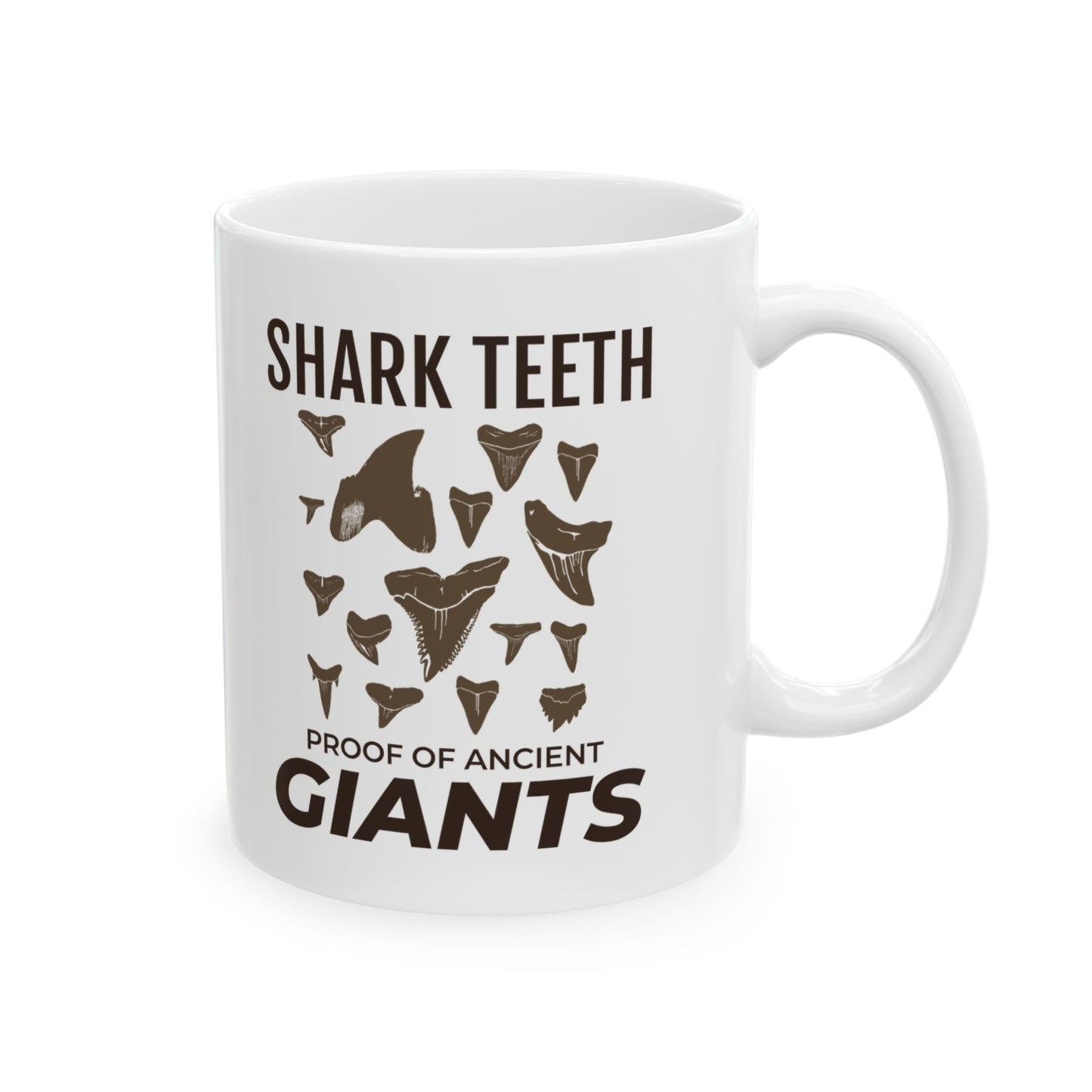 Shark Tooth Collector Mug – Fossil Hunter Gift