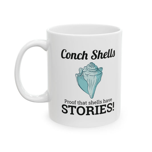 Conch Shell Mug for Beach Lovers and Ocean Enthusiasts