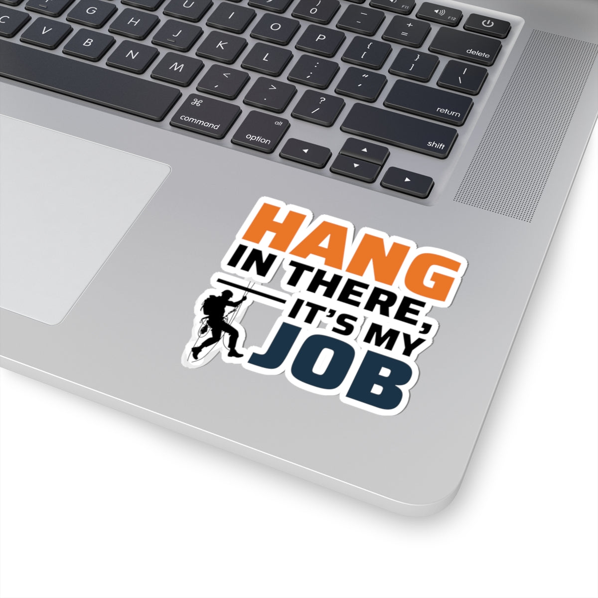 Rope Access Technician Sticker - Hang in There Vinyl Decal for Climbers & Rescuers