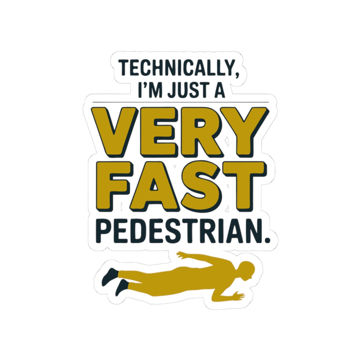 BASE Jumping Sticker – Funny Freefall Speed Humor Quote Decal for Extreme Sports Fans Adrenaline Junkies