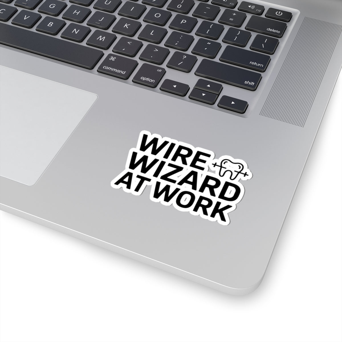 Wire Wizard Sticker - Orthodontist Appreciation Vinyl Decal for Braces Patients