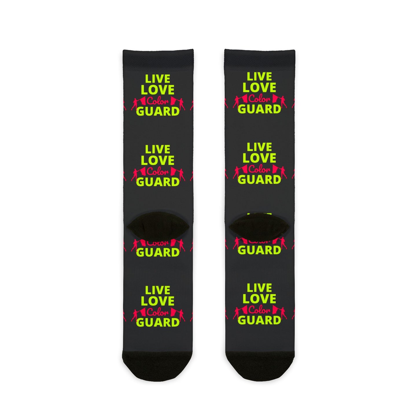 Color Guard Socks – Perfect for Performers & Marching Teams