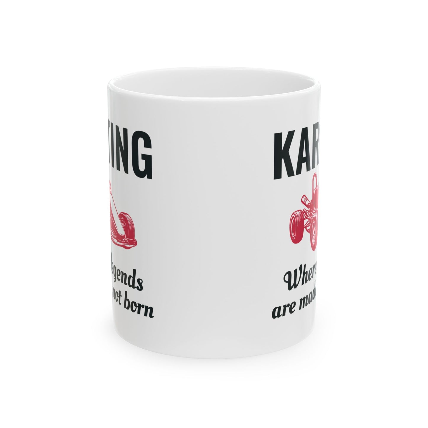 Go Kart Racing Mug for Karting Enthusiasts - Racing Passion