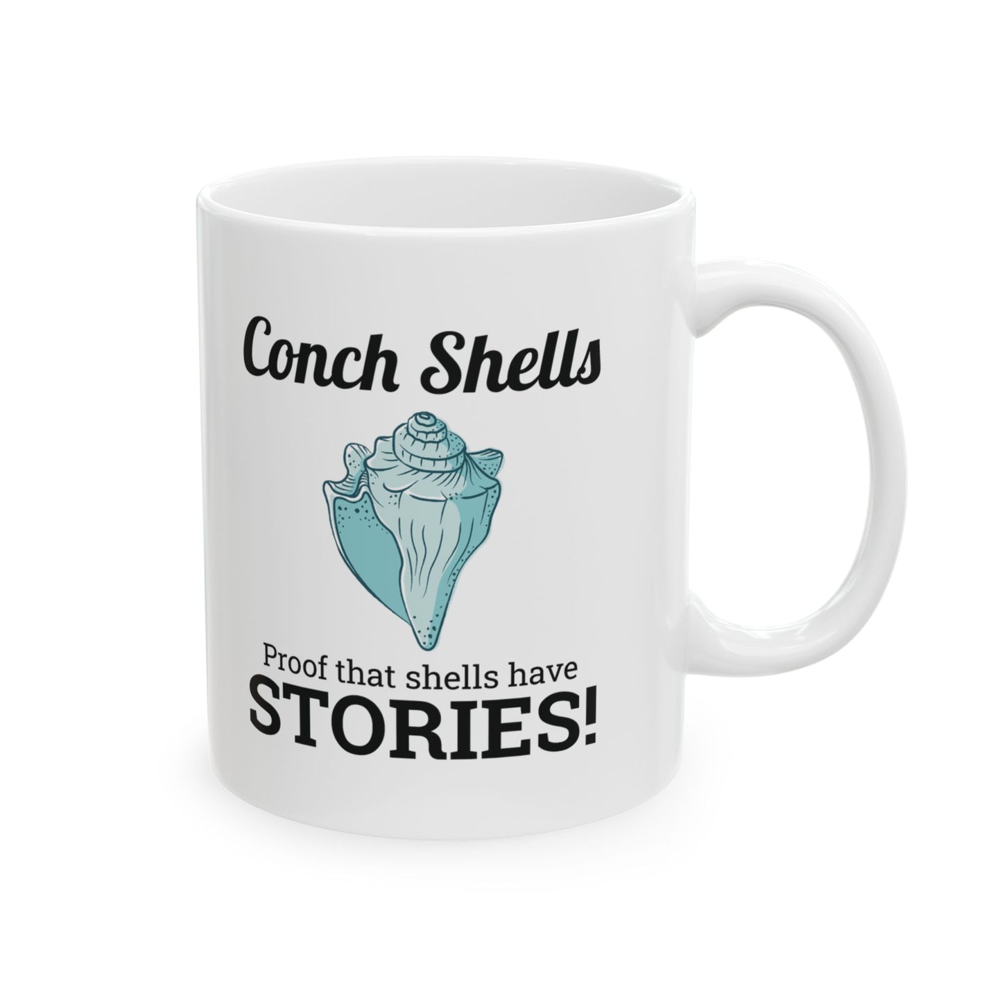 Conch Shell Mug for Beach Lovers and Ocean Enthusiasts